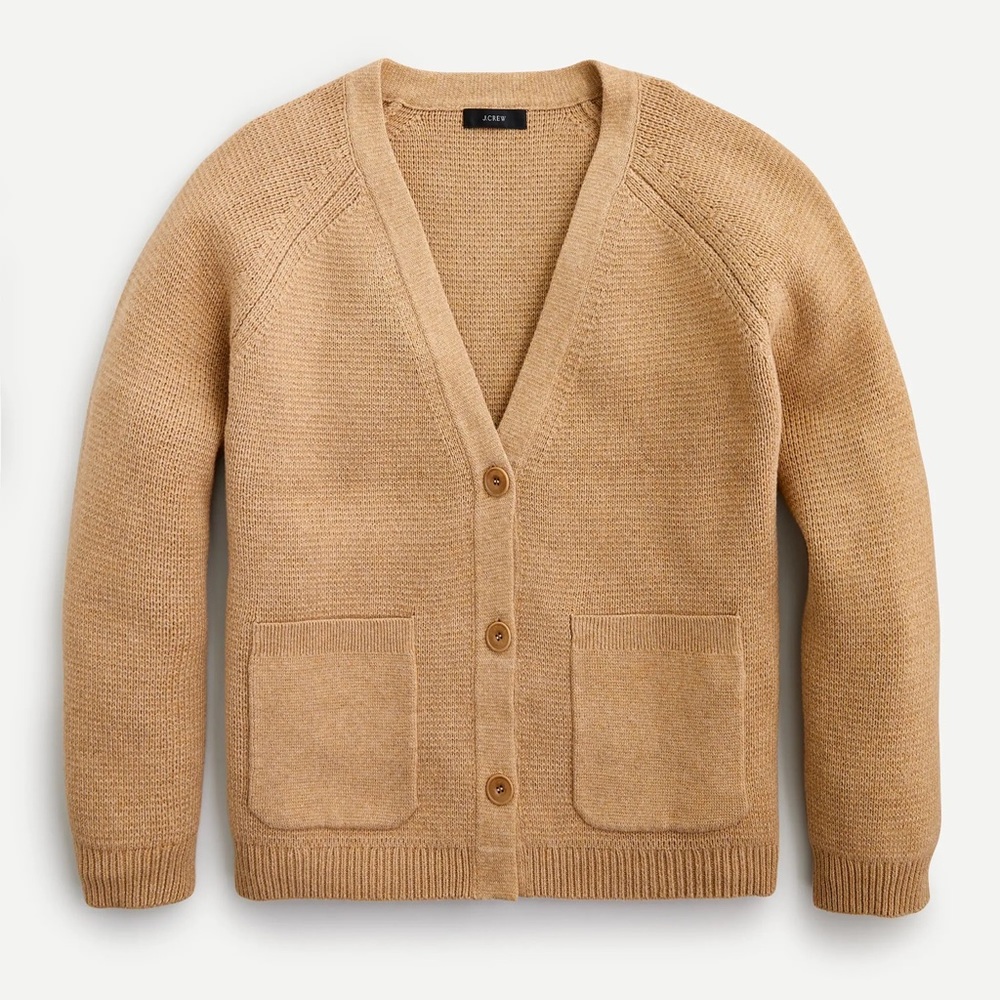 Heavy cotton cardigan